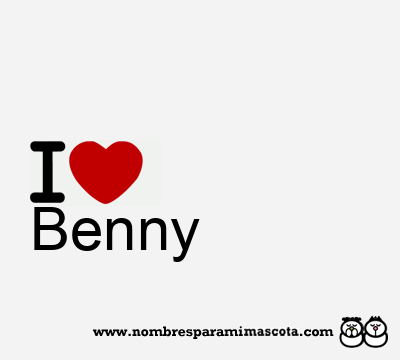 I Love Benny