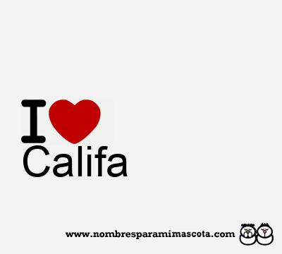I Love Califa