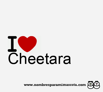 I Love Cheetara