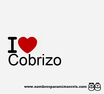 I Love Cobrizo