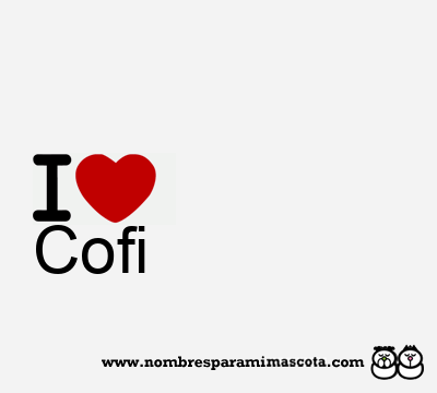 I Love Cofi