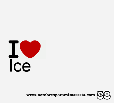 I Love Ice