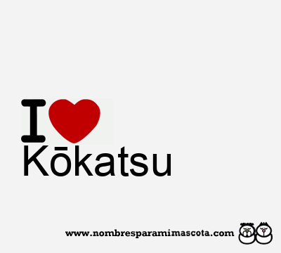 I Love Kōkatsu