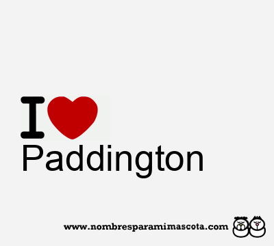 I Love Paddington