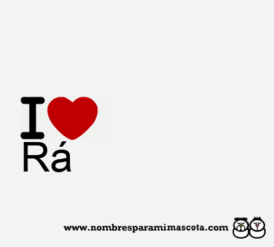 I Love Rá