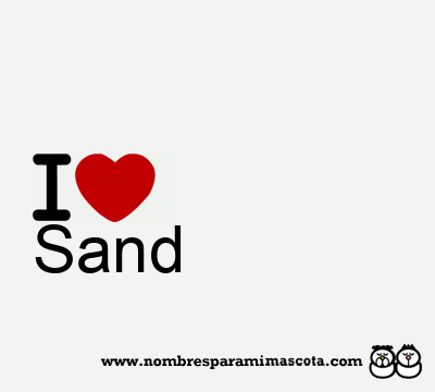 I Love Sand