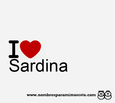 I Love Sardina